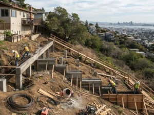 Building an ADU on a Sloped Lot: Foundation Challenges in the Bay Area