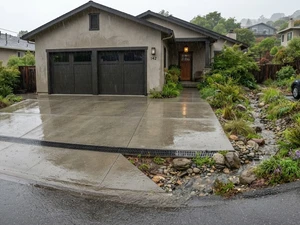 Drainage Planning for Concrete Flatwork in the Bay Area: Slopes, Swales, and Code
