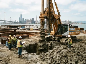 Drilled Pier Foundations for Commercial Buildings on Expansive Bay Area Clay Soils