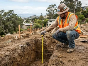 How Deep Should Foundation Footings Be for a New Home in the Bay Area?