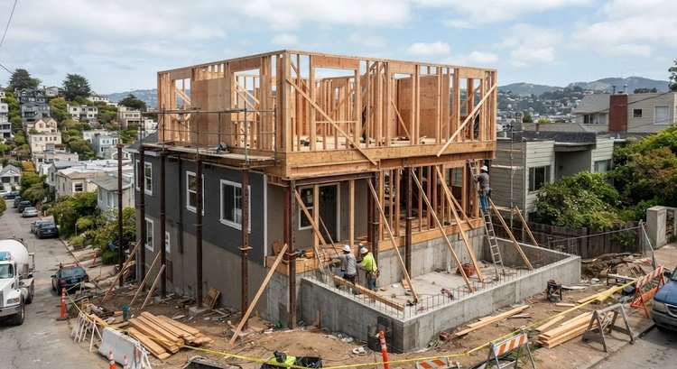 foundation inspection for second story addition requirements in Bay Area home